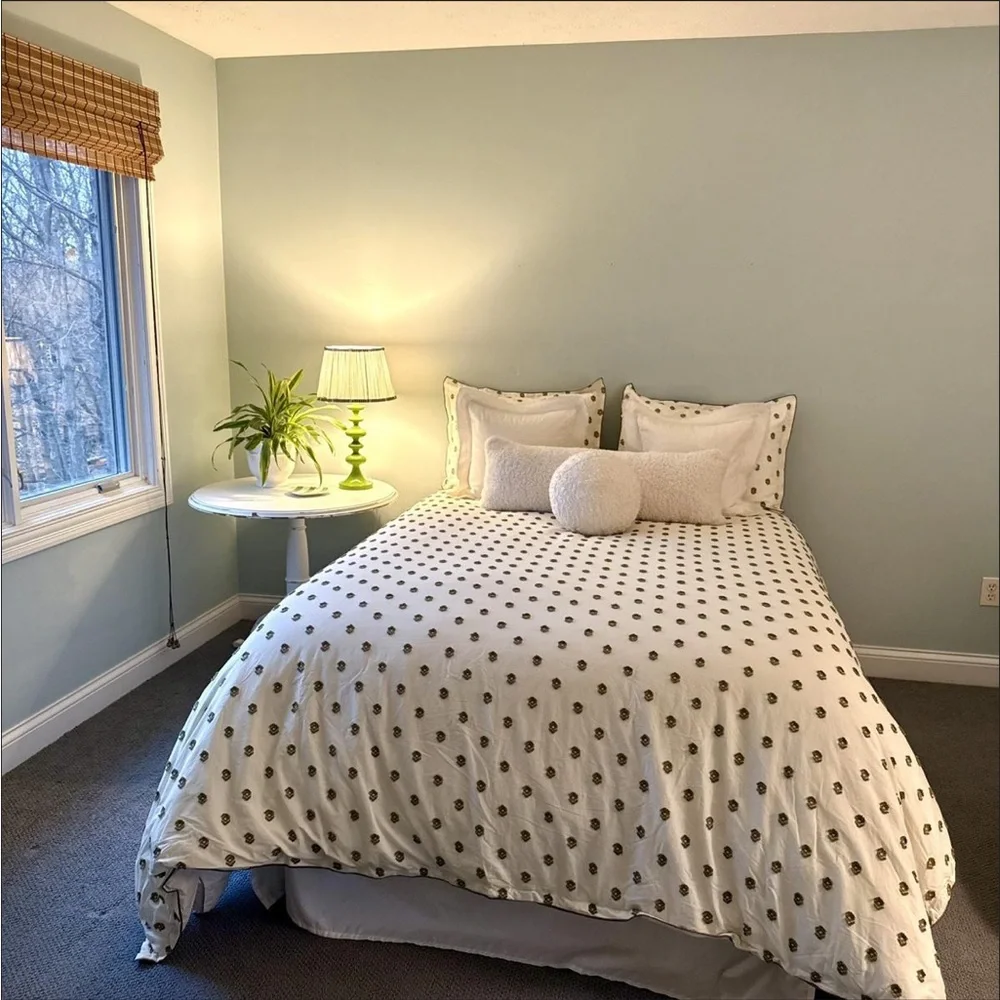 Full/Queen Clip Dobby Comforter Green - Hearth & Hand™ with Magnolia